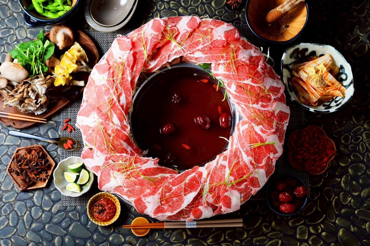 厳選 羊肉しゃぶしゃぶ鍋コース