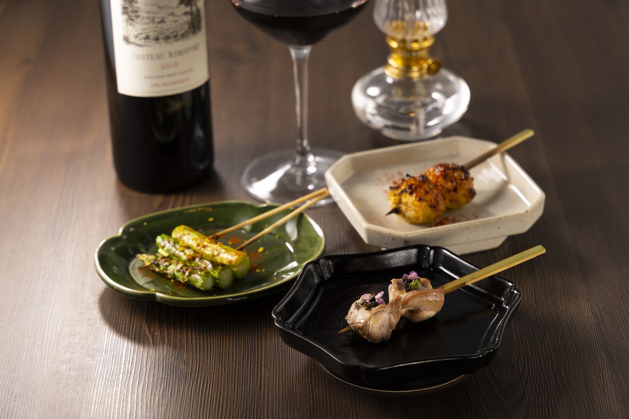NODORI Tasting Set ◆ Recommended for the first-time guests! An 8-item set to experience our carefully crafted skewers.