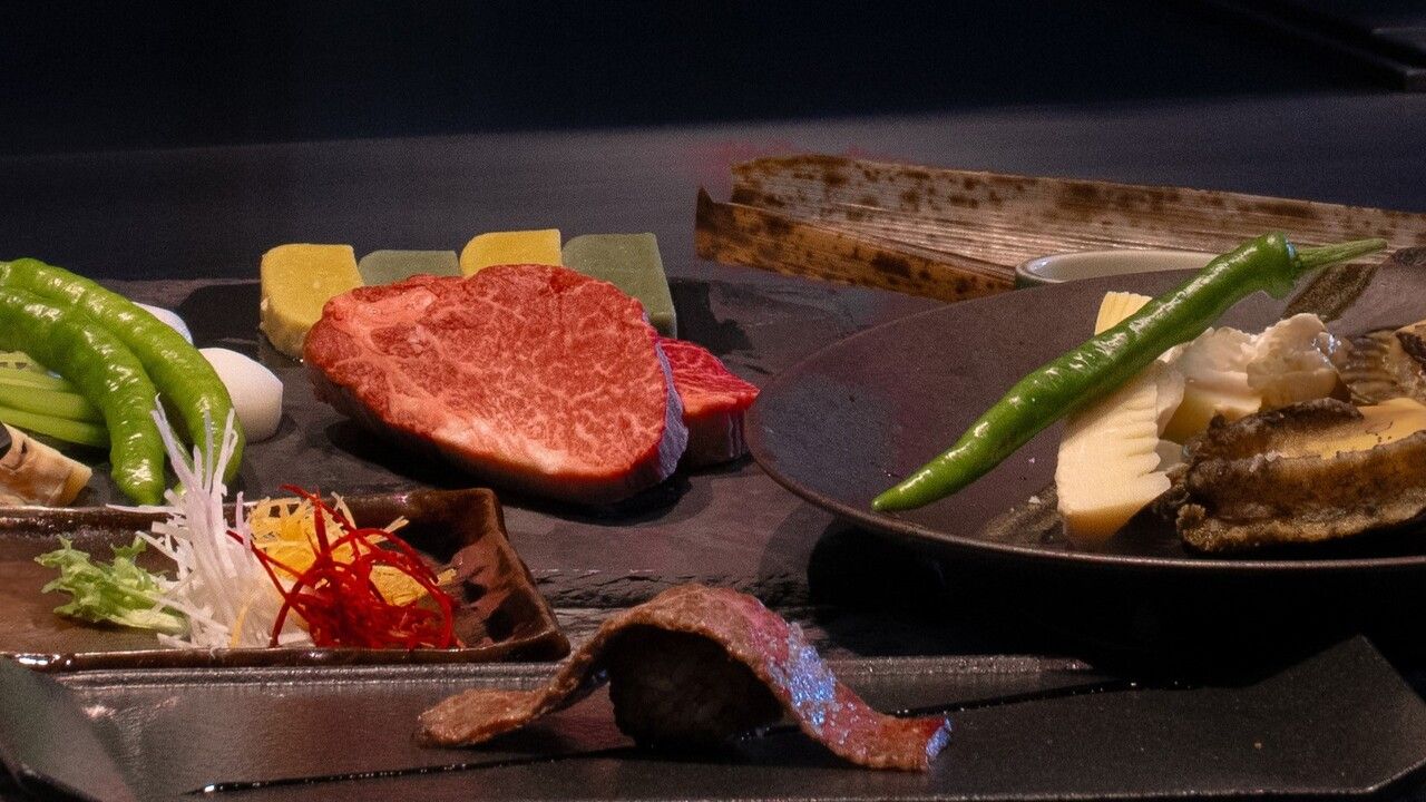 鉄板焼きディナー秋冬～ 月の舟～