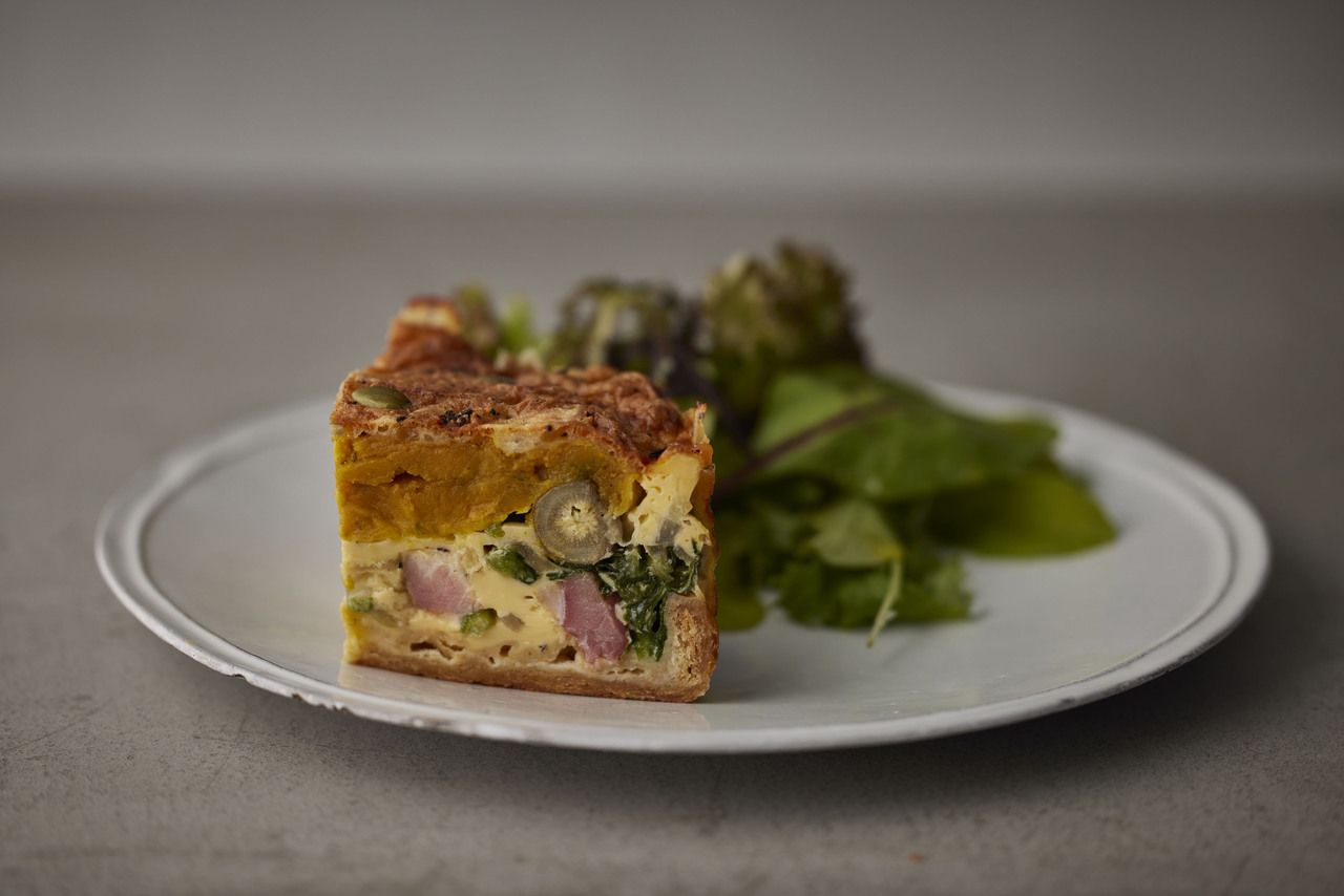 パルフェバンビ付きキッシュランチ〜キッシュ ロレーヌ〜【 ¥4,150円(税別) 】