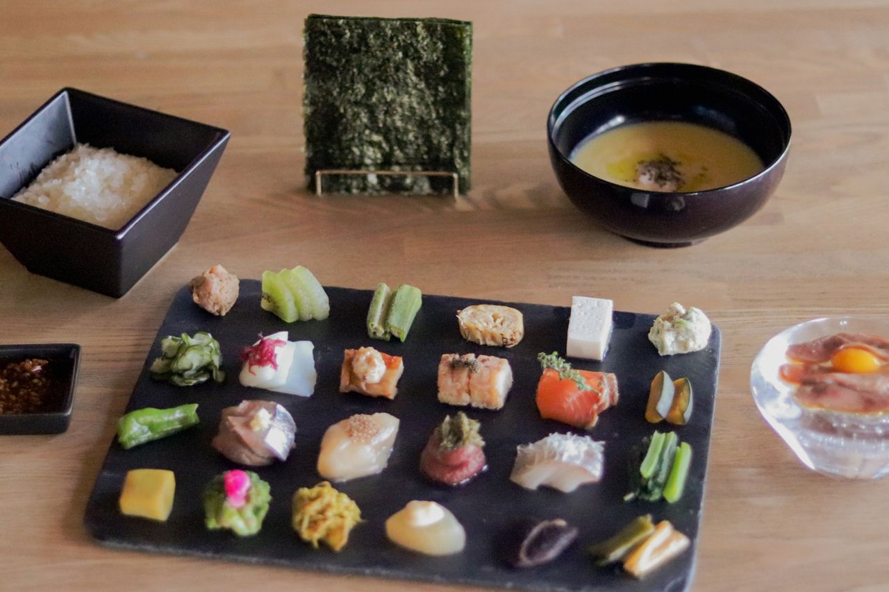 手織り寿し【さしみ】｜ショートコース