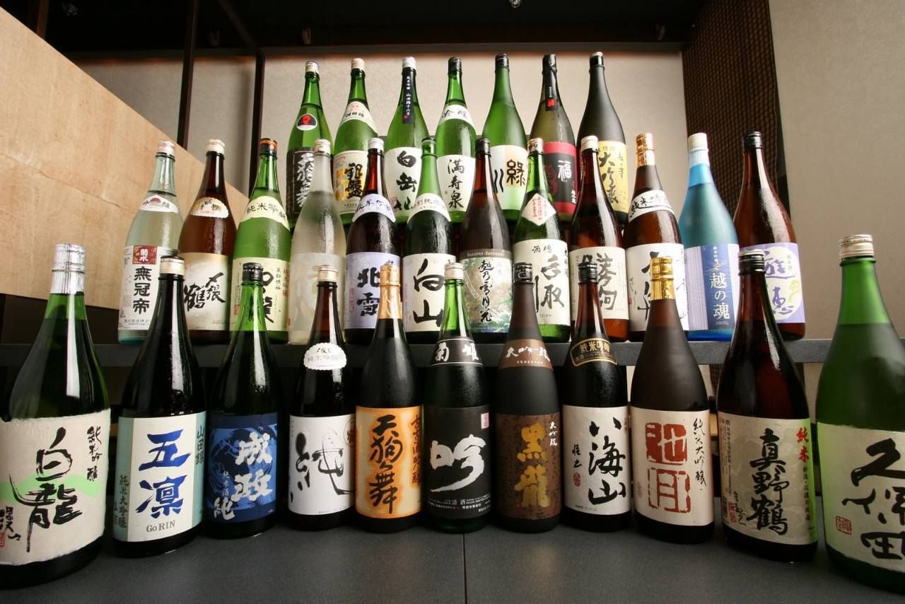 [Kirame Course] + 2.5 hours of all-you-can-drink including 20 kinds of Hokushinetsu sake including Daiginjo ~ 14500 yen per person ~