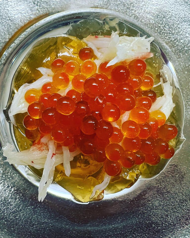 Chef’s Selected Omakase Course — Approximately 6 Dishes, plus a Glass of Champagne for a Toast