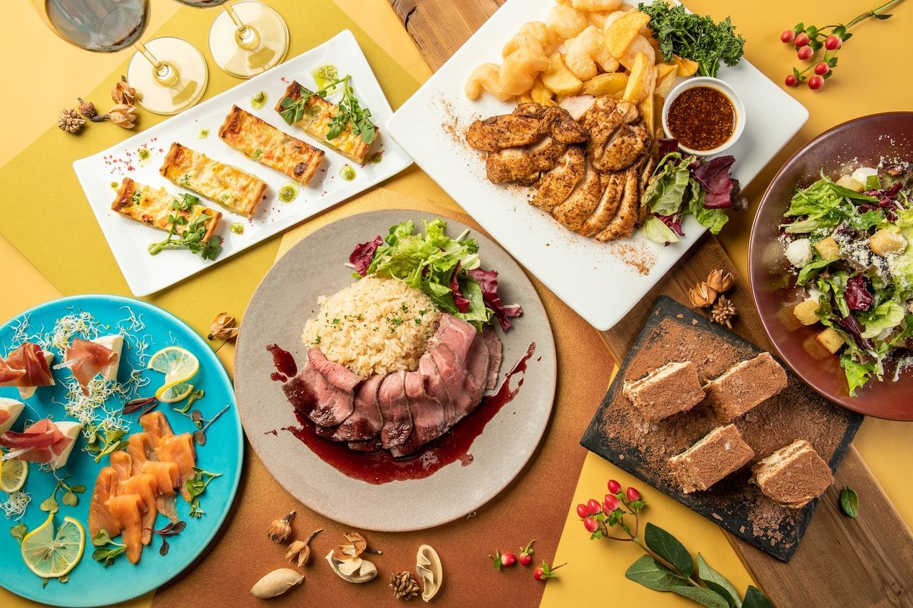 【忘新年会 Plan】少人数向きエクストラ（7品2.5時間飲み放題付）