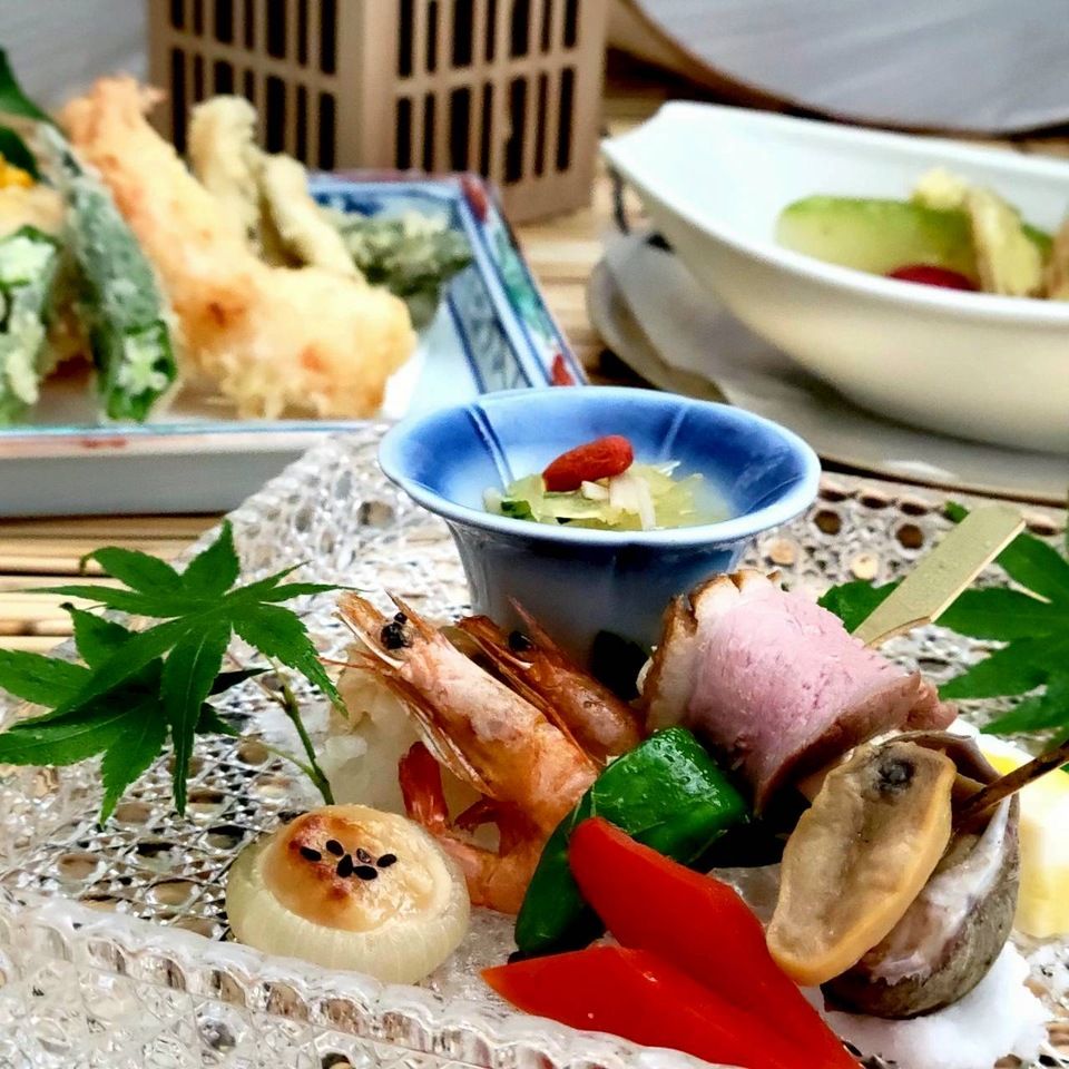 【夜景×旬の食材を織り込んだ彩り会席】　堀川