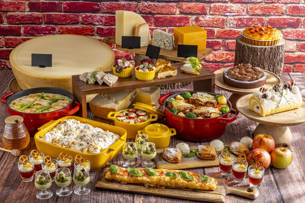 【11・12月】　CLUB ORIENTAL会員様　限定プラン「カジュアルイタリアンと冬のあったかチーズフェア」　ランチビュッフェ 通常料金より20％OFF⇒ 大人3,360円 