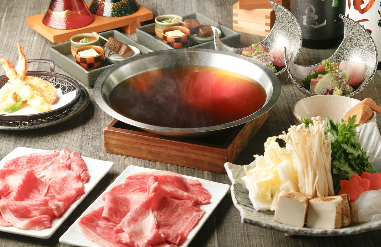 Bilik persendirian yang terjamin untuk majlis sambutan/perpisahan [Kaiseki Mewah] Steak daging lembu Wagyu terpilih dan chirashizushi makanan laut ★ Hadiah istimewa alu-aluan/perpisahan: Pencuci mulut dengan mesej & perkhidmatan pemperibadian label wain berkilauan