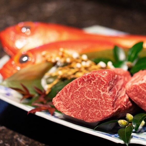 ●【Saga beef】Chateaubriand & seafoods Special course