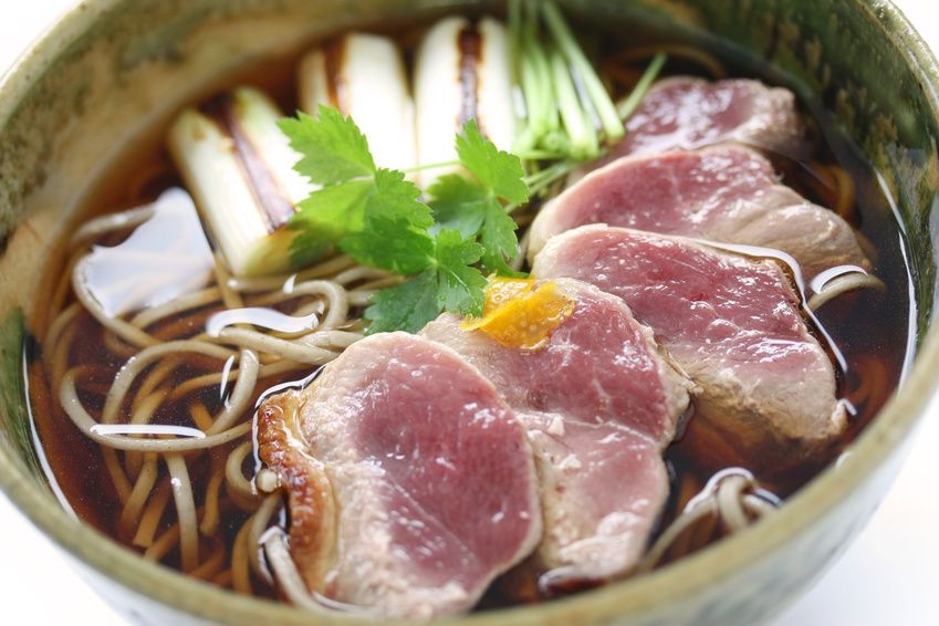 【事前決済】年越し鴨南蛮そば（2人前）2407円(税抜)