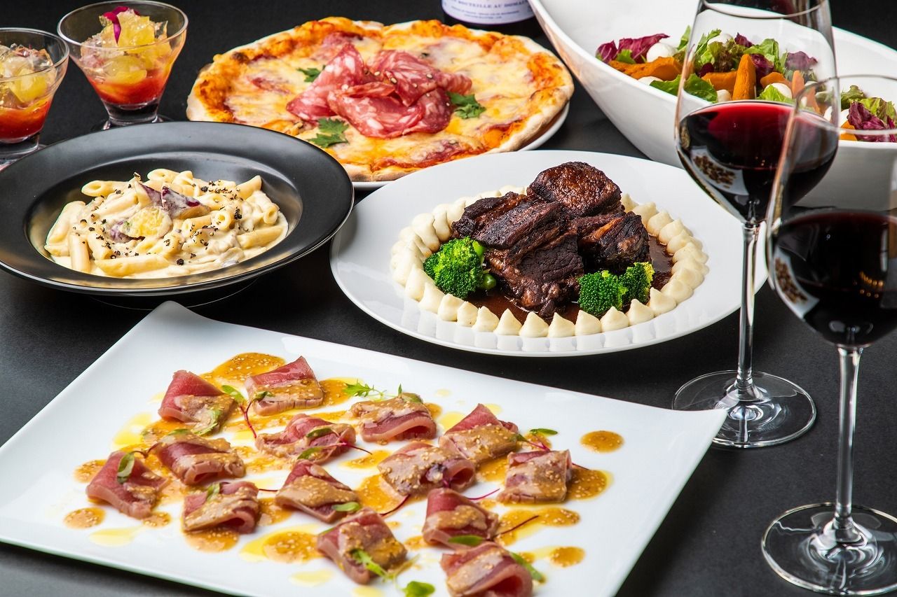 【Winter Party】LUXURYコース6品【2.5H飲放付】6,000円(税込)★完全個室/デート・接待★