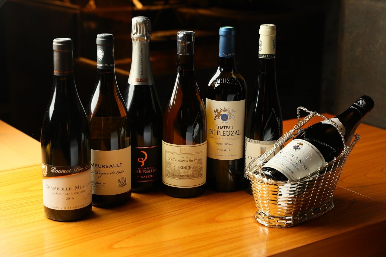 Counter seating[Lunch] "OMAKASE" Course (17 dishes/11 plates) + Wine Pairing (8 glasses total): Wood-fired French Cuisine Métis Roppongi