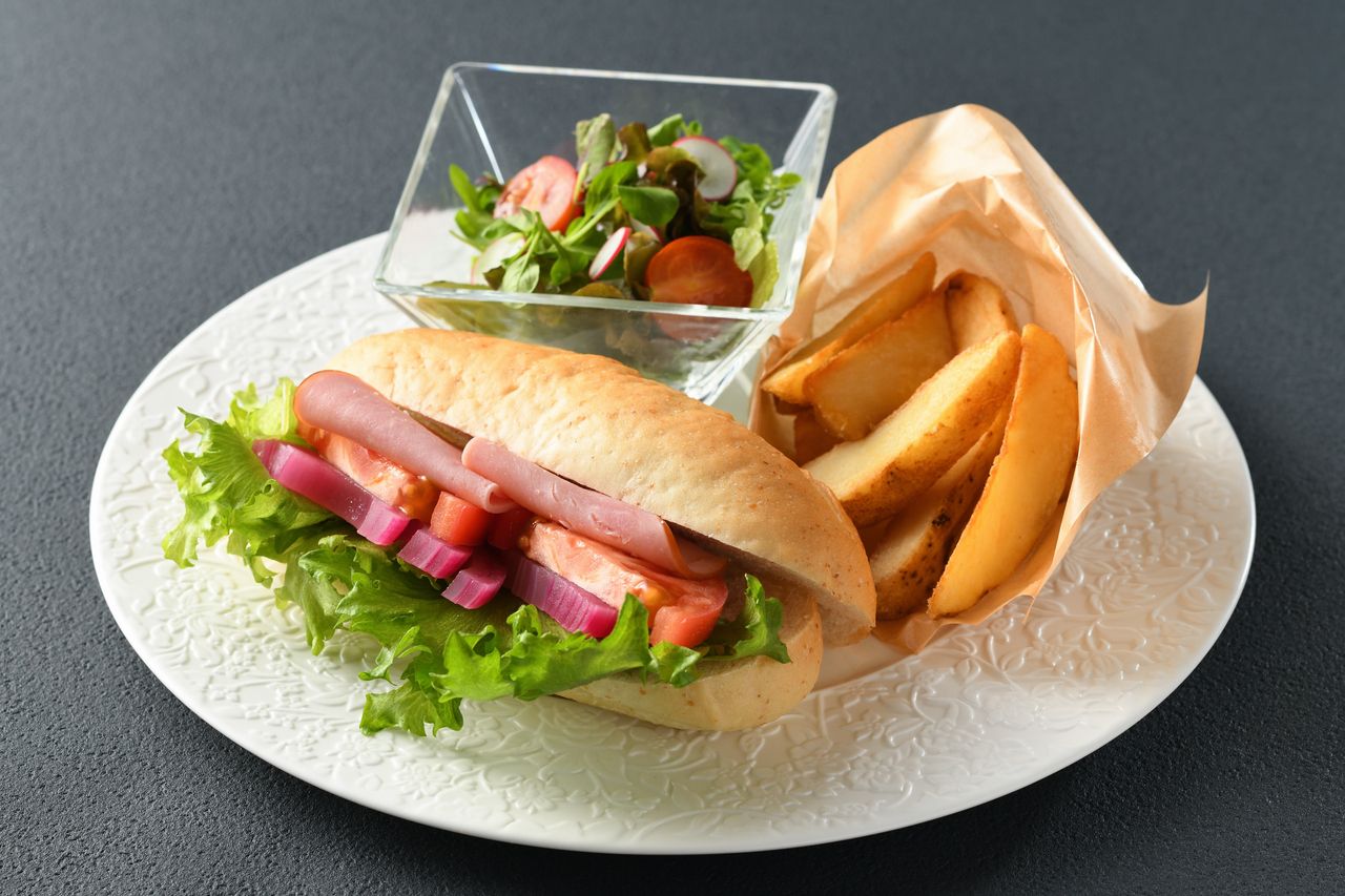 【平日限定】〈1ドリンク付〉ジャンボブランのクロワッサンサンド