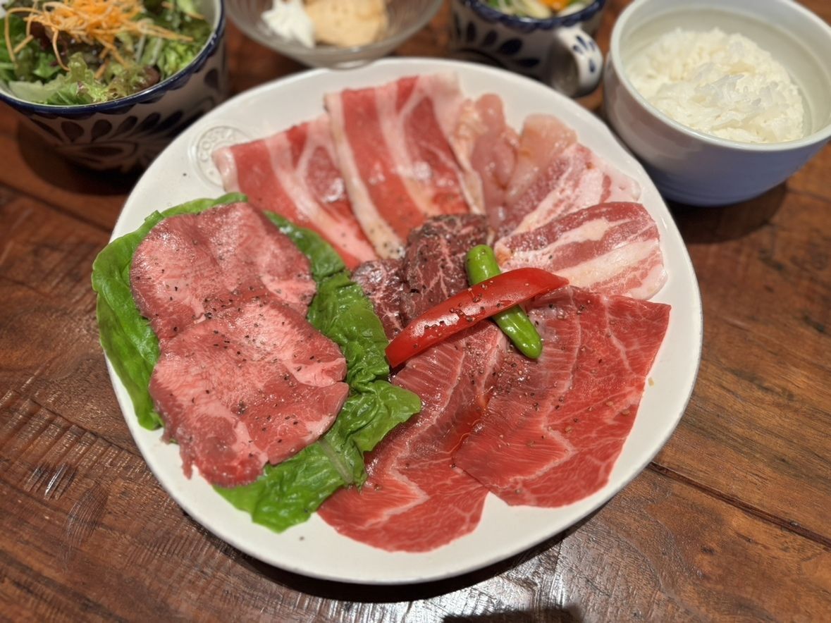 渋谷ボリューム満点焼肉ランチセット