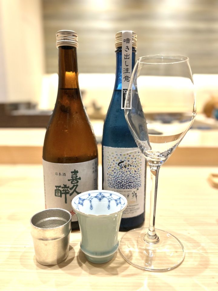 【서비스료・음료 무제한 포함】일본주 페어링 코스