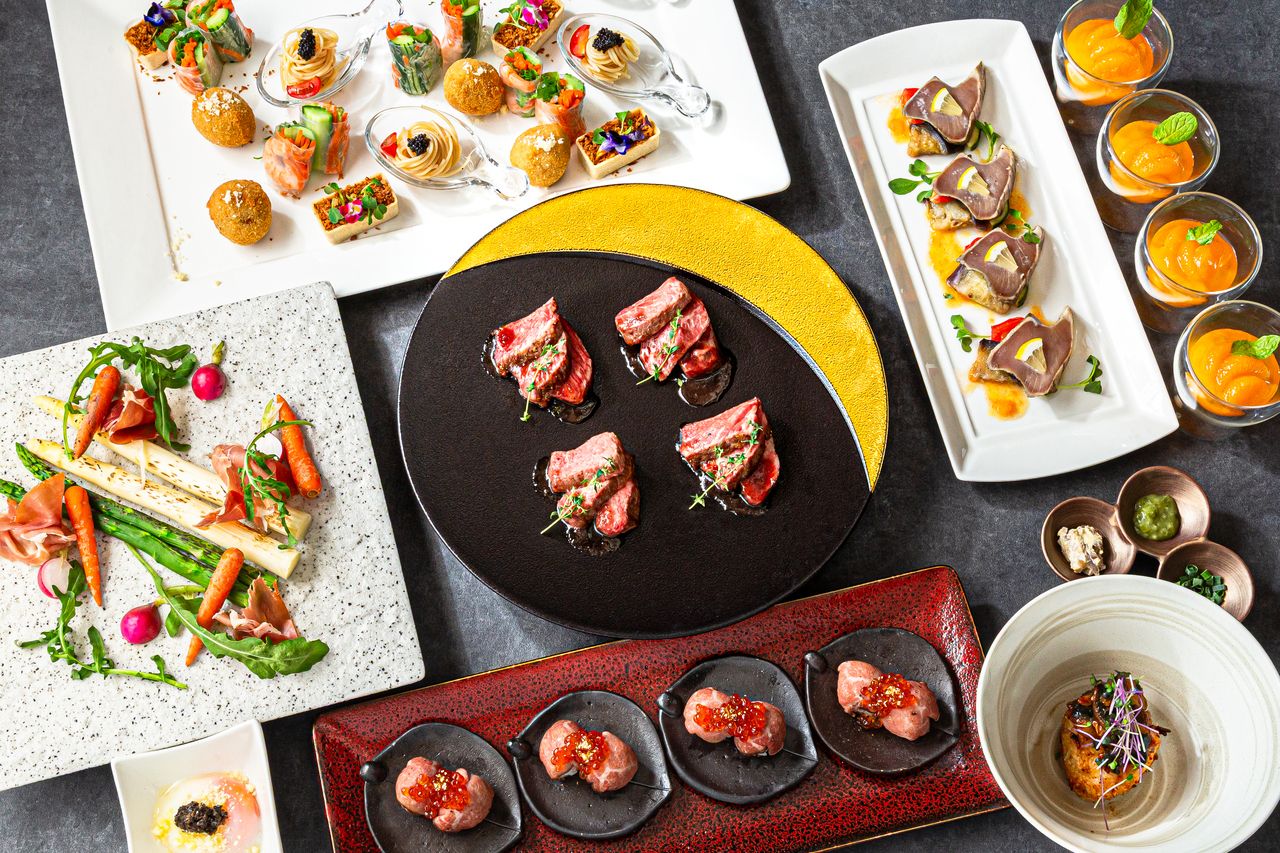 [MODIS Premium Course] 7 dishes including domestic beef and seasonal fish dishes / All-you-can-drink included / 2 hours