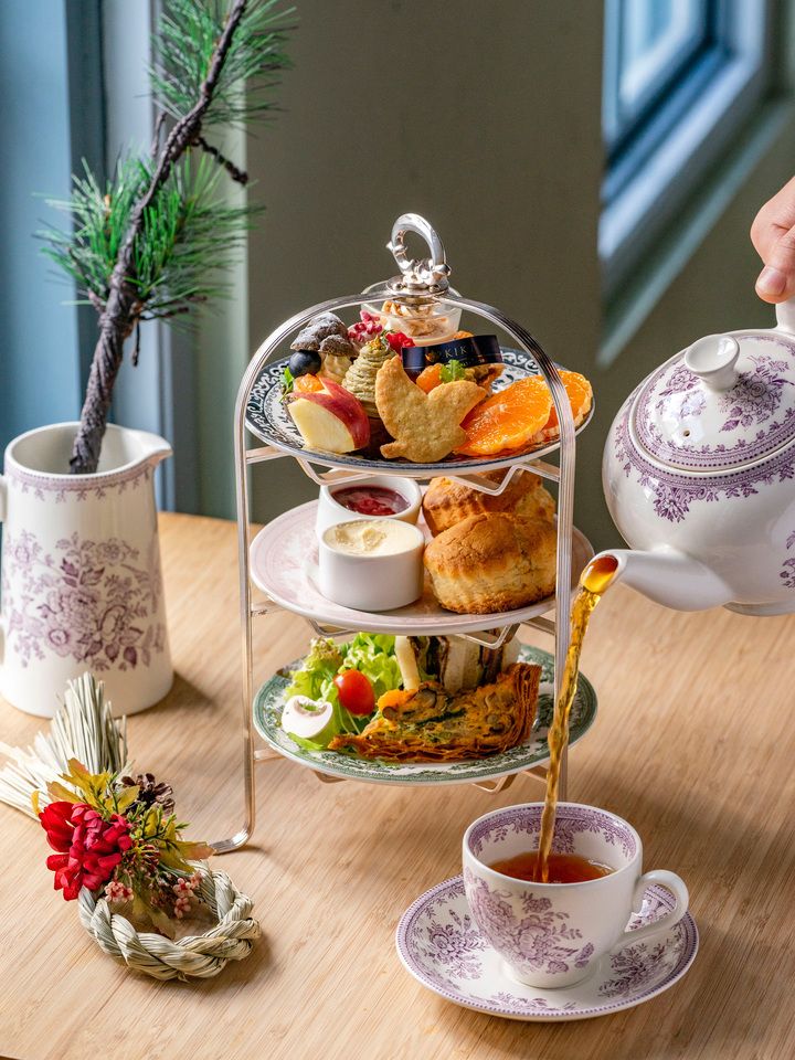 ④KIKI’sアフタヌーンティーセット「新春来福」16:00~