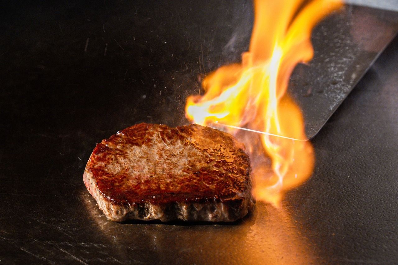 Steak Lunch (80g of local Kuroge Wagyu beef loin)