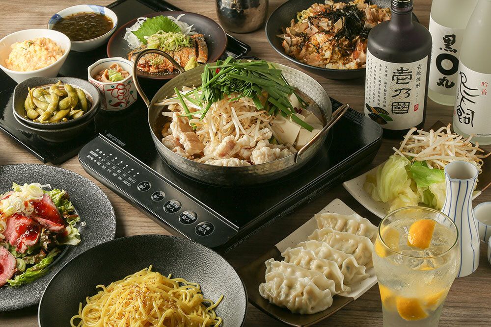 [Premium Course] 《Luxurious banquet! All-you-can-drink plan with specially selected ingredients and motsunabe》