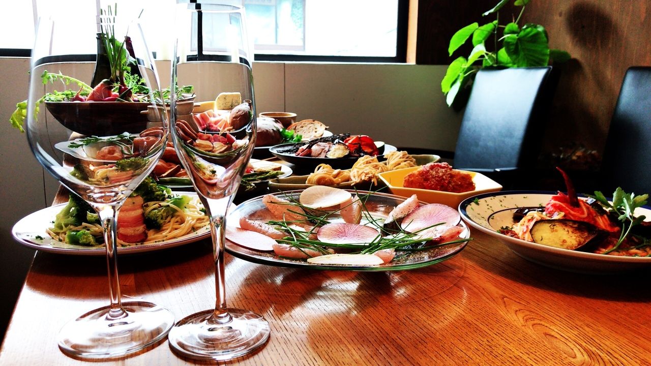 大皿ワイン6名様以上10名様まで