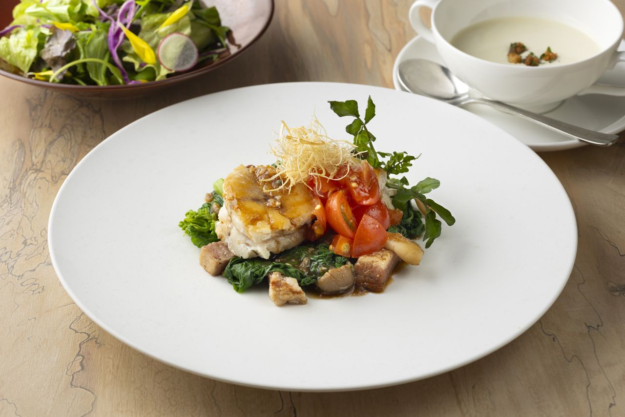 【1月】今月のお魚料理ランチセット