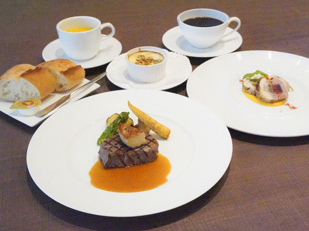 [December] Lunch course (steak)