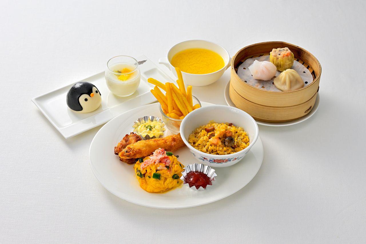 Shukeien special children's menu (10 years old and under)