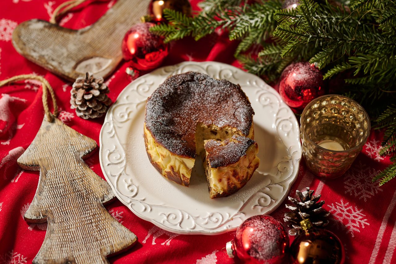 ブッシュ ド チョコレート＆モカ バスクチーズケーキ