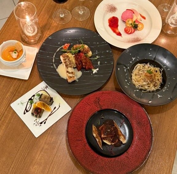 Christmas Course: Christmas-only course using luxuriously selected ingredients & sparkling wine Part 2