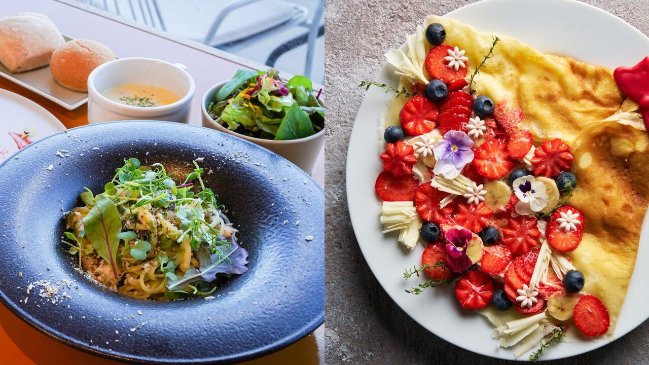 BOTANICAL WINTERLUNCH SET (Dessert changed to crepes)