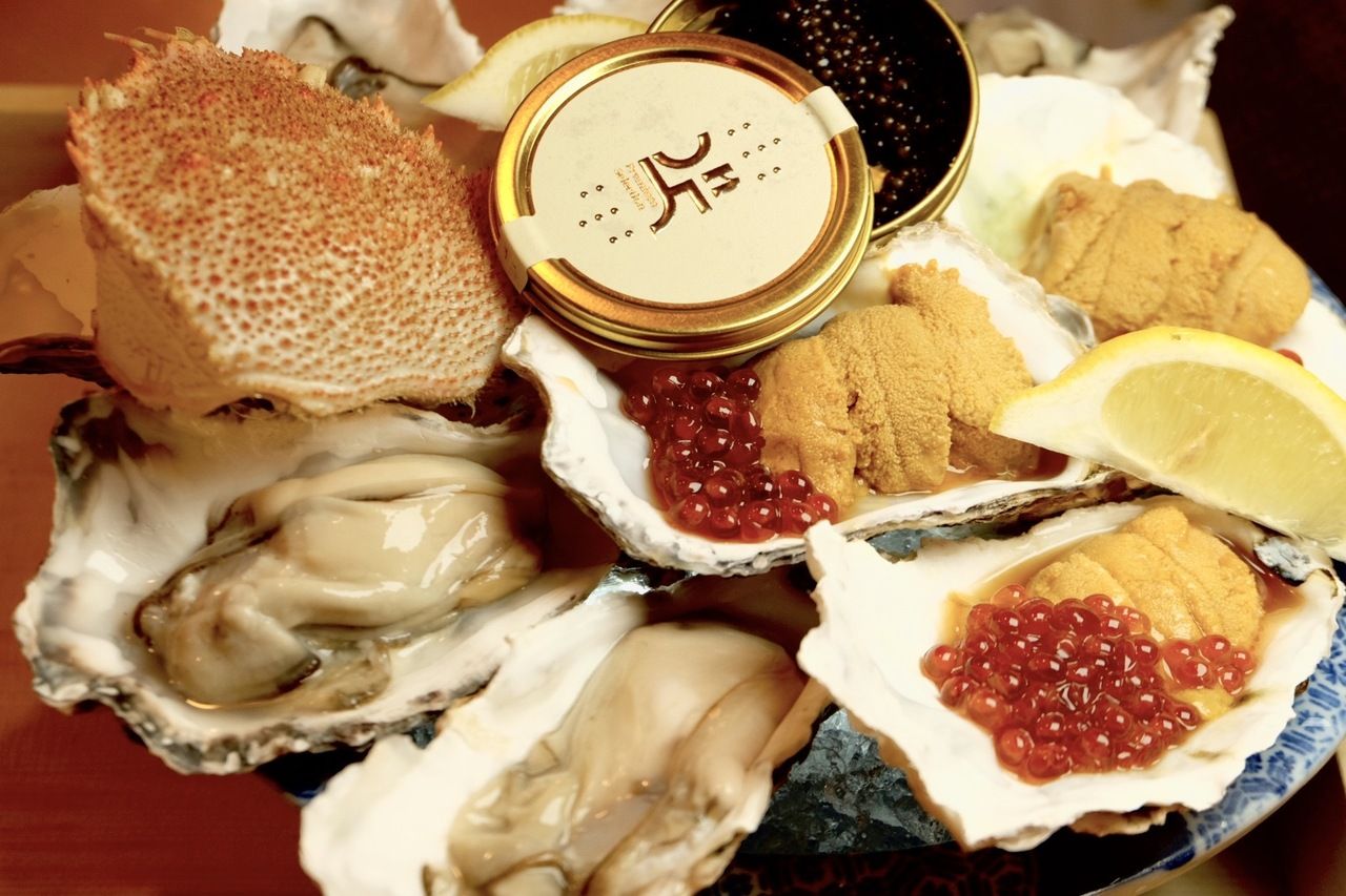 【1/11】うに＆牡蠣コラボコース