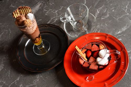 ノンアルコールホットワイン付　Hakodate Modern Parfait Collection～ヴォワール・ショコラ（Voile Chocolat）