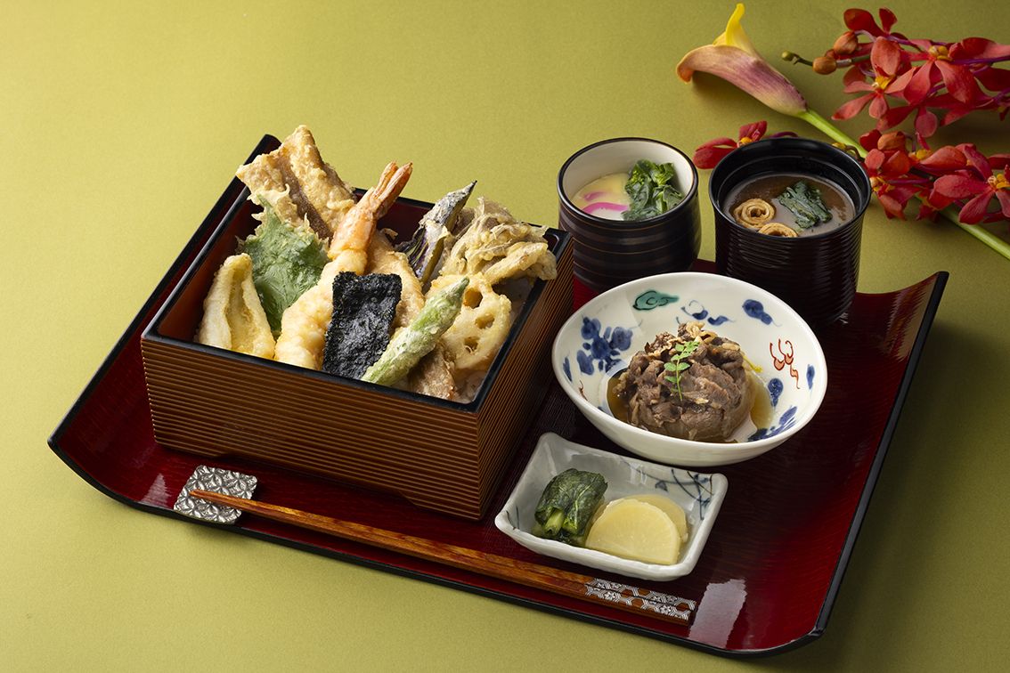 [Weekdays only in February] BAMBOO Gozen Kisaragi with coffee or TWG Tea