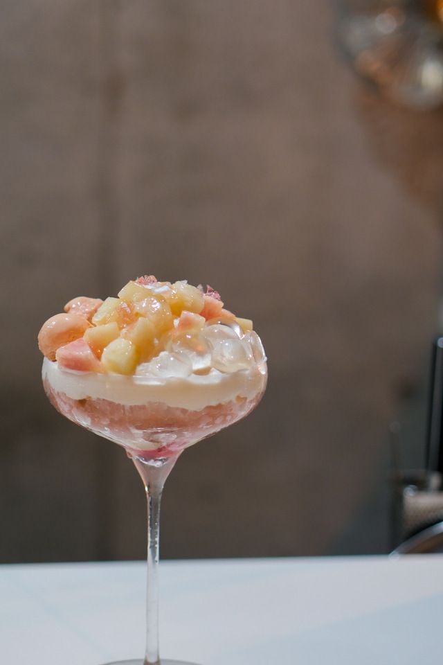Seasonal parfait (drink included)