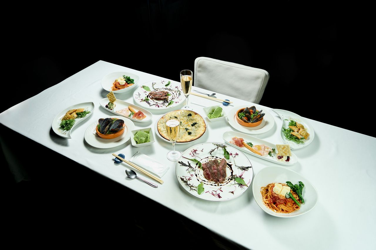 【歓送迎会プラン】スパークリングワイン＆ハートランド生ビールもOK！120分飲み放題付！☆料理全7品！税込！5500円フルコースプラン