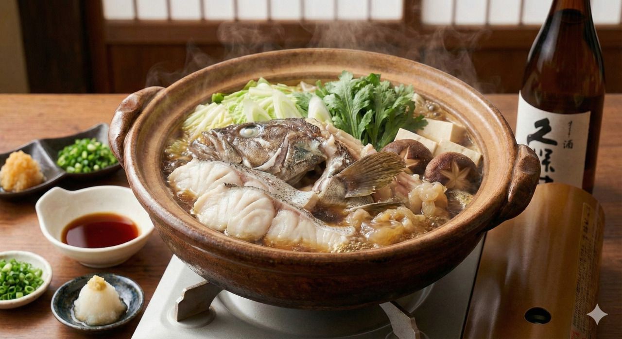 クエ鍋（雑炊付き）