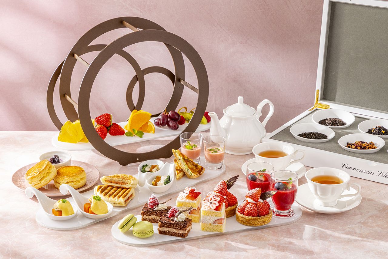 【アフタヌーンティー・リニューアル！WEB予約限定 10% 割引】春薫る エレガントアフタヌーンティー