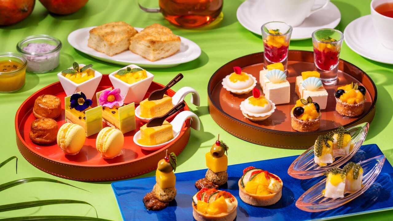 Summer Afternoon Tea Colored by Miyako Island Mangoes