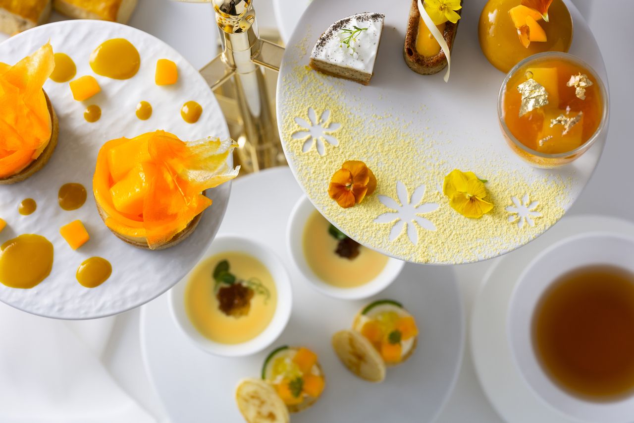 [Members-only plan] Miyazaki ripe mango afternoon tea (Saturdays, Sundays, and holidays)