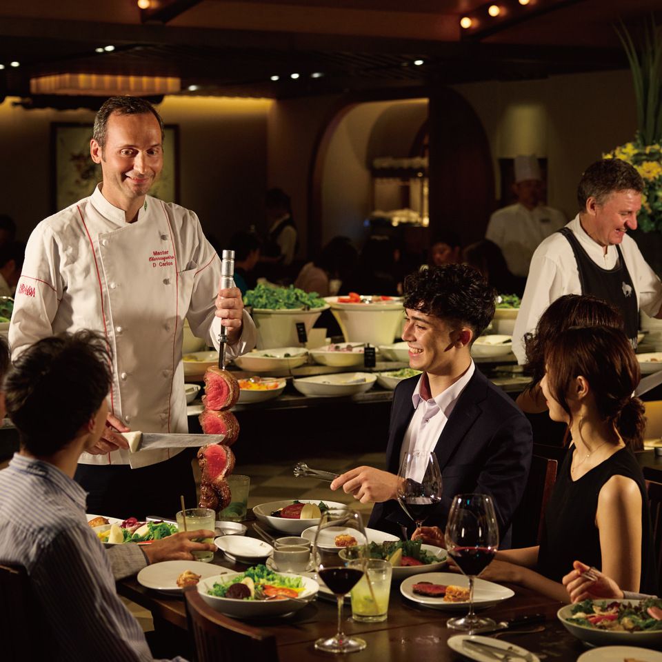 【公式HP限定平日ランチプラン】 シュラスコランチ＋乾杯シャンパン3/16〜