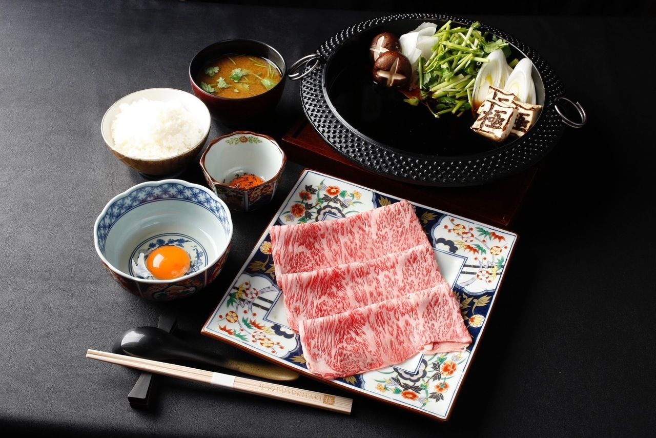 Domestic A5 Wagyu beef 150g set