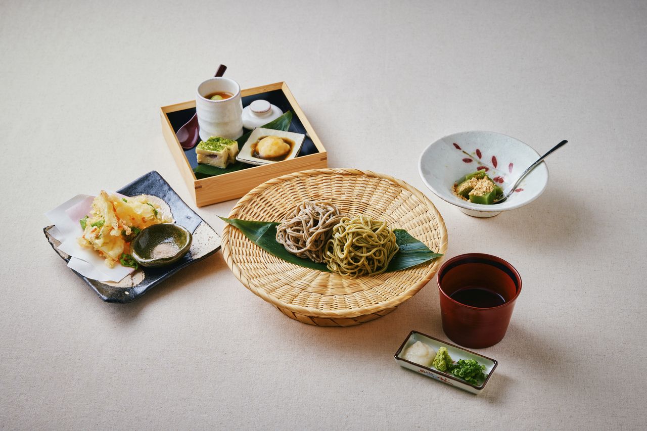 Soba set meal