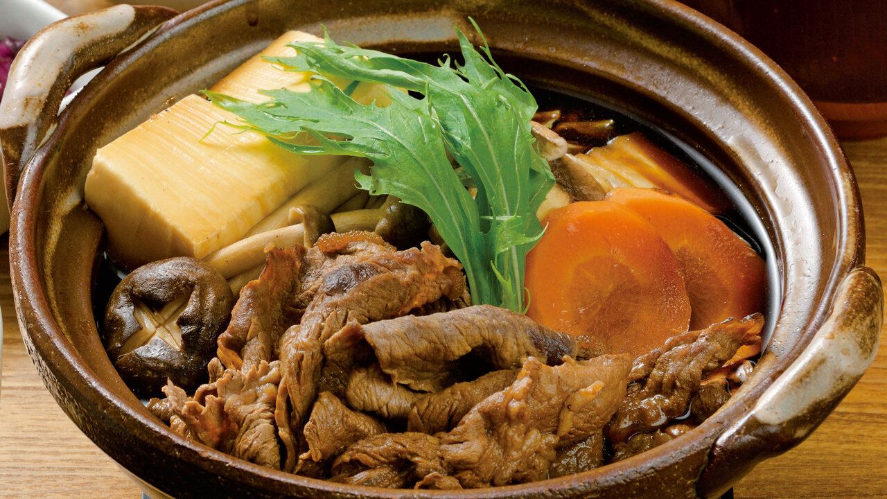 【平日11時～12時予約限定】すき焼き鍋定食