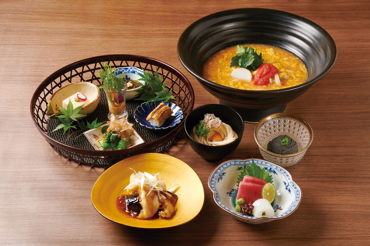うどんチョイス会席のコース 5000円（おうどんチョイス）