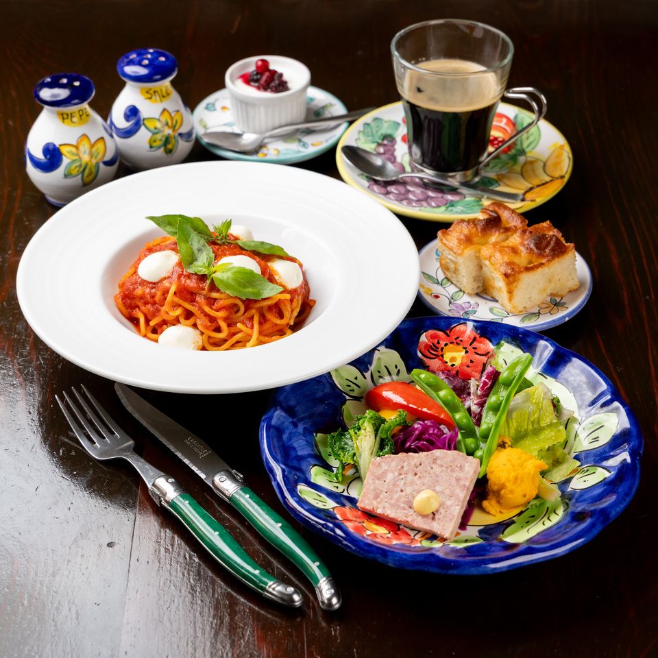 【おすすめルーチェランチ】前菜盛り合わせ付きのお得なランチセット！