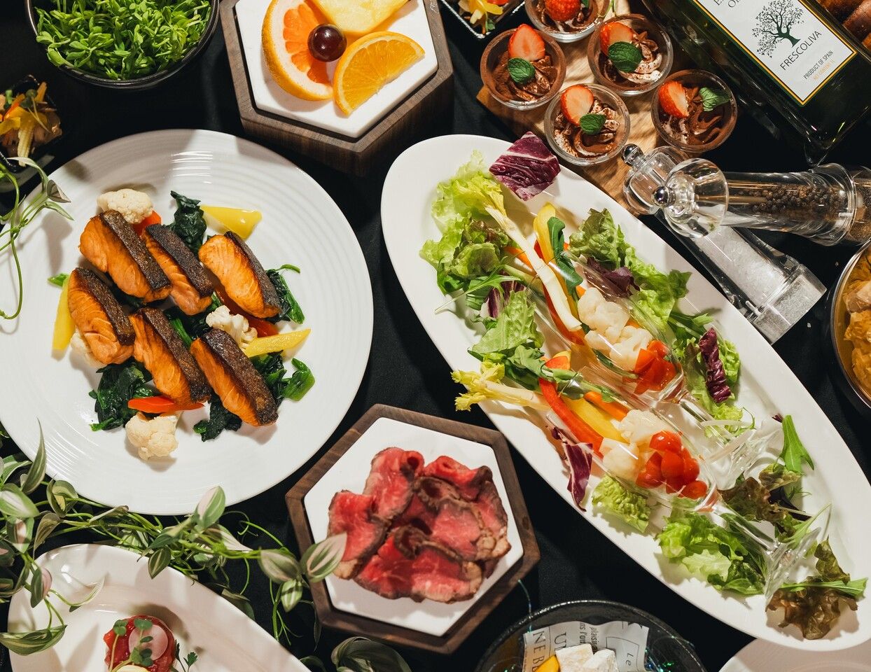 [Weekends & Holidays ◇ Lunch Buffet] Inner Beauty ◆ Unlimited time until 2:30 PM! Enjoy carefully selected ingredients to your heart's content! Includes unlimited vinegar and soft drinks. 5% OFF