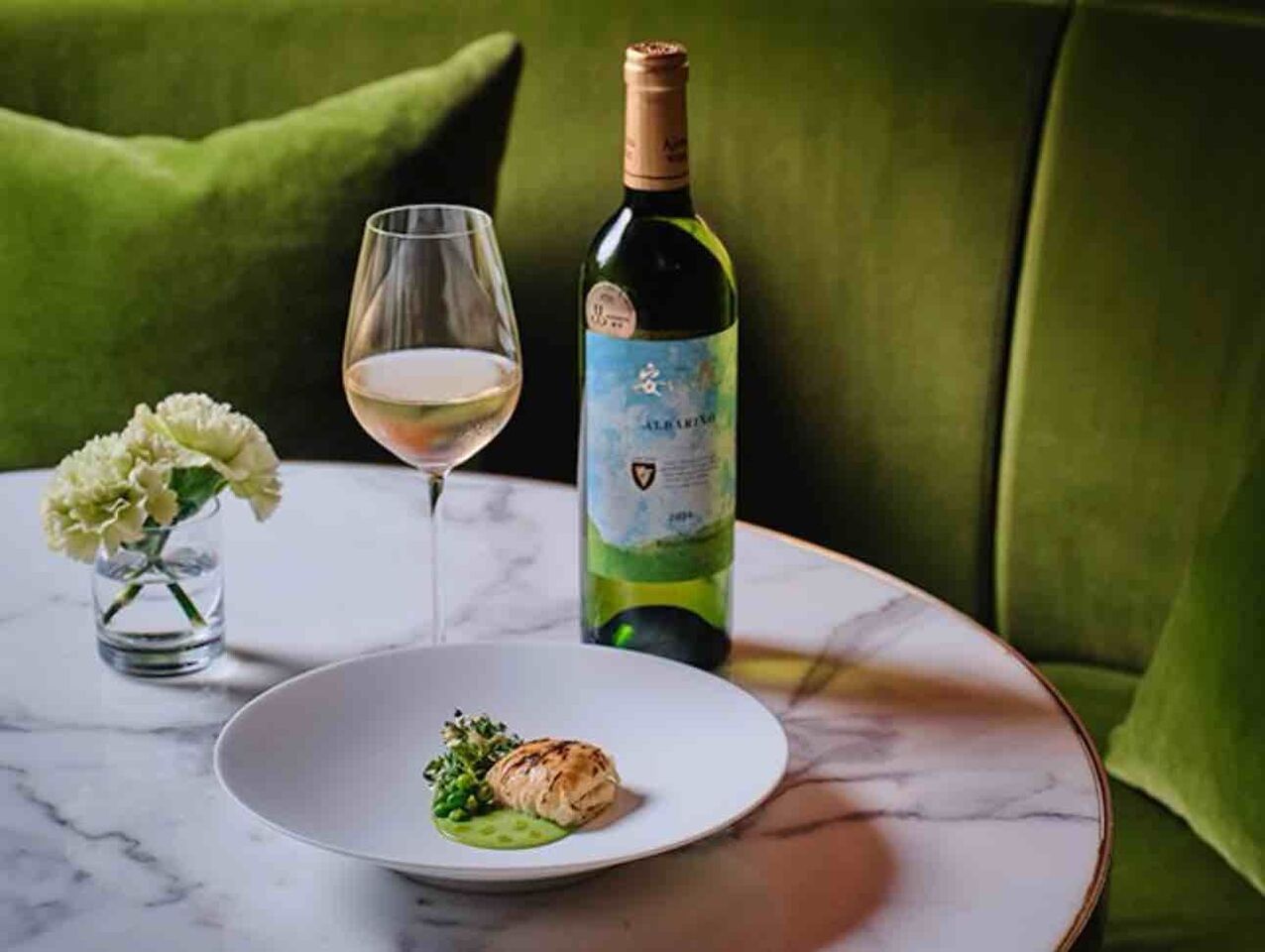【Online Limited from 4/9 till 7/31】 Weekday Kyushu 4 course Lunch with a glass of champagne