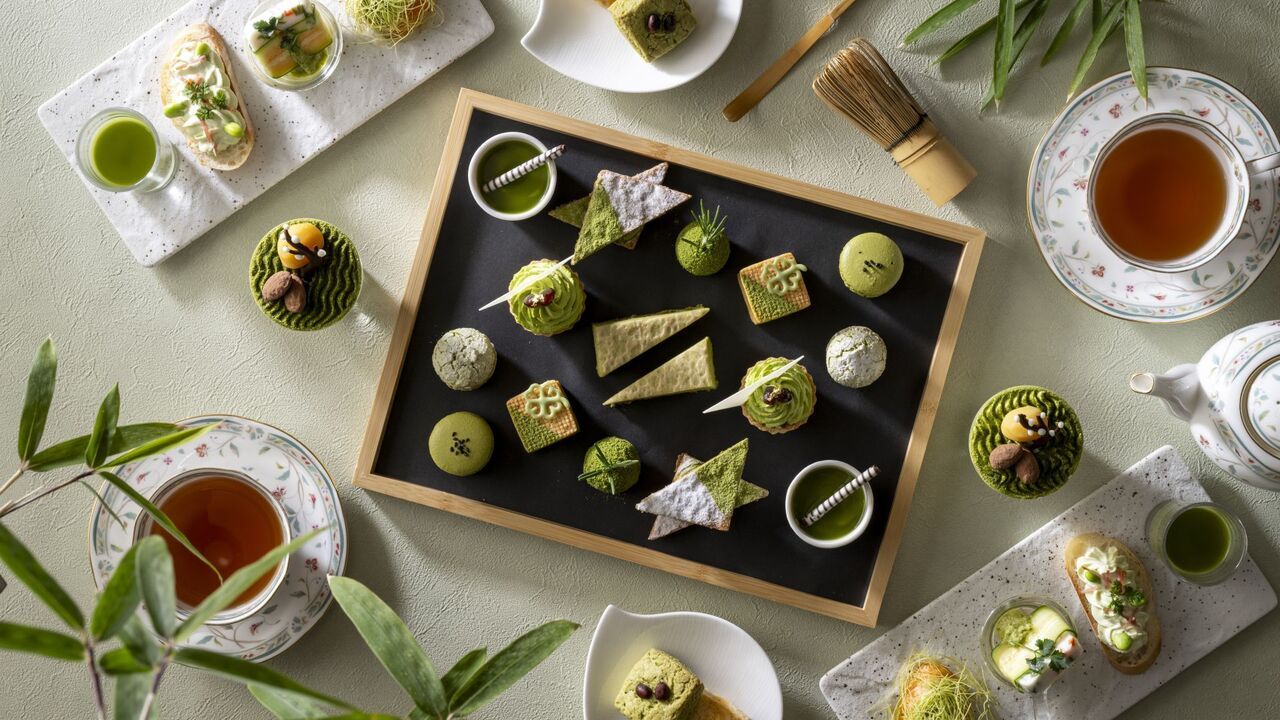 【平日限定 300円OFF】新緑で奏でるハーモニー～広島茶々ヌーンティー～