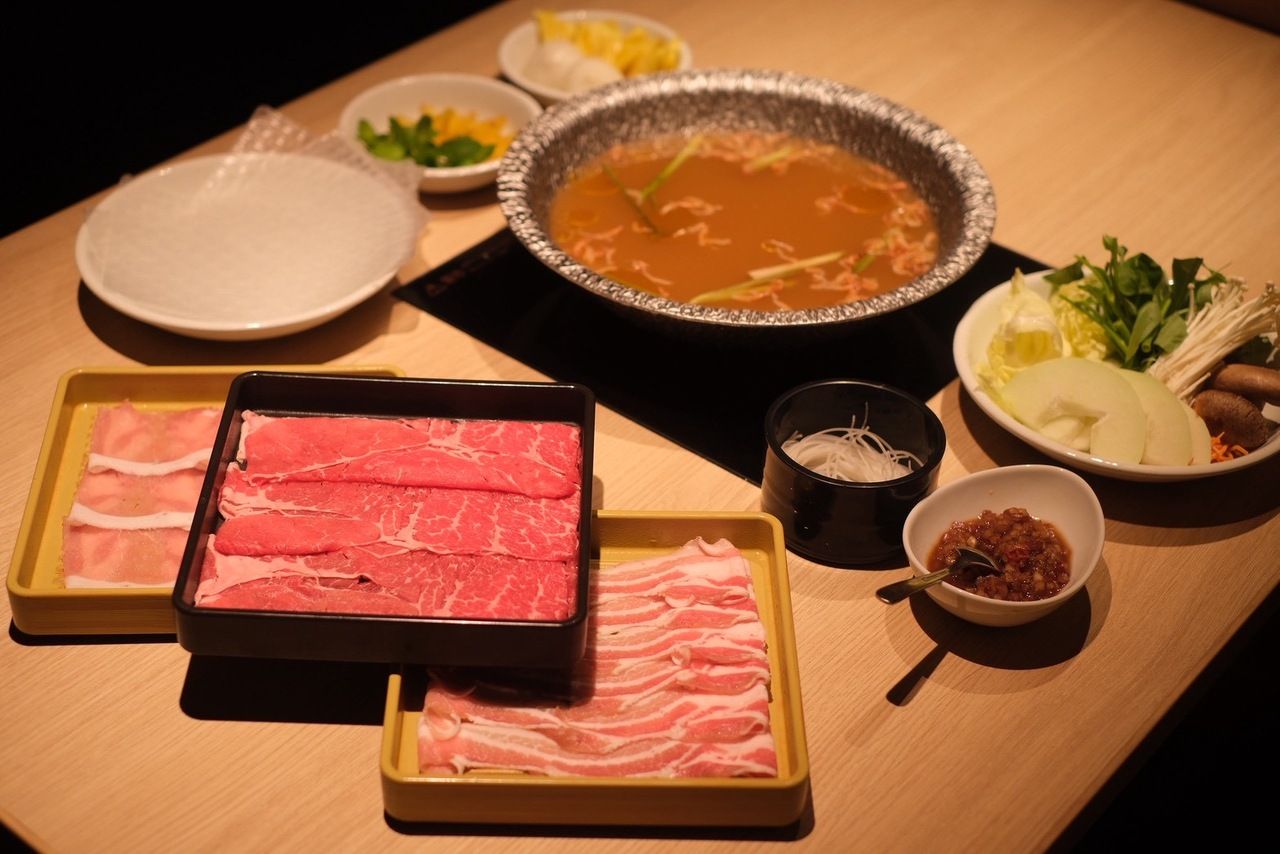 [Spring Limited] Shrimp Salt Soup Shabu-Shabu