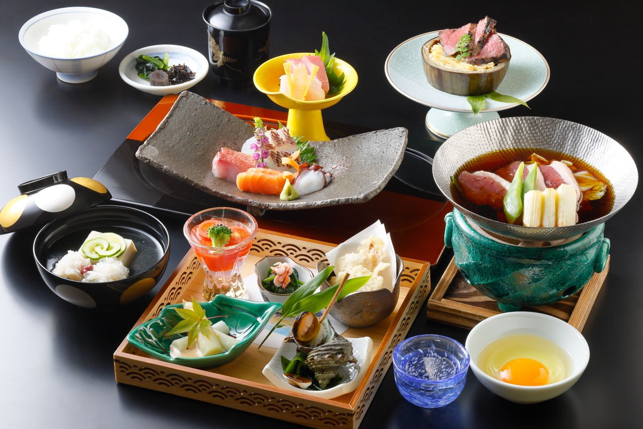 Chef's choice kaiseki course