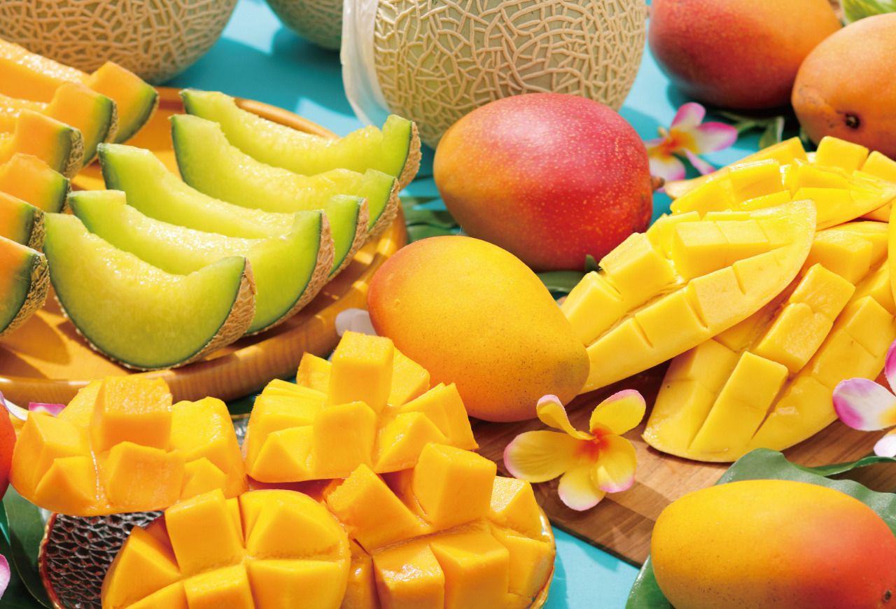 Fruit course "Melon & Mango" (adult price)